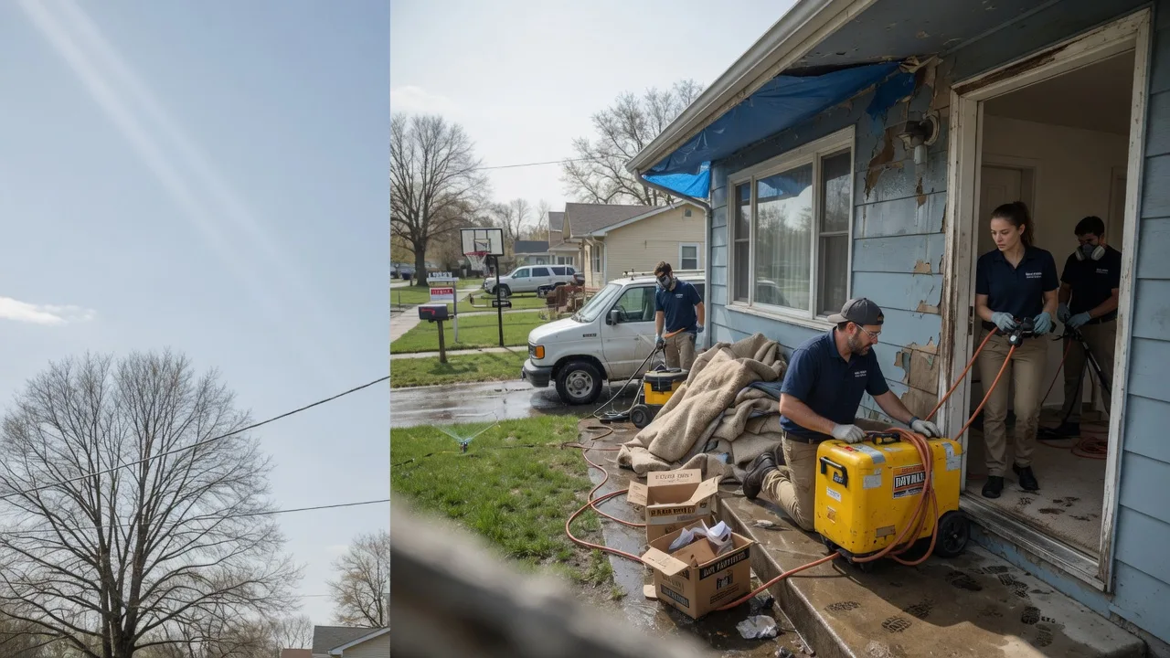 Basement Flood Cleanup in Rosebush, MI near me